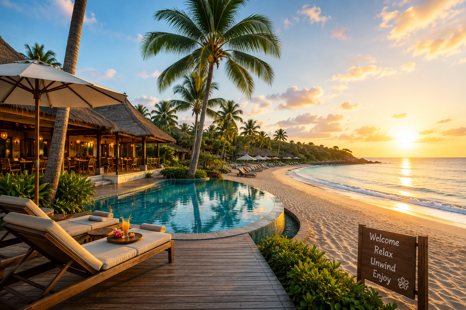 beach resort