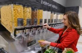 Groceries refilling stations