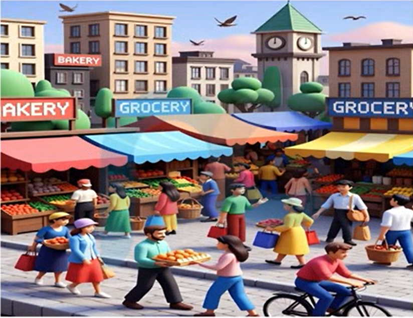Outdoor market