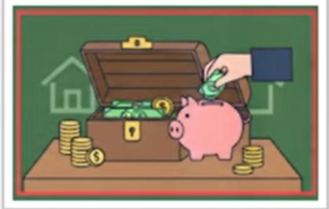 Cash savings at home
