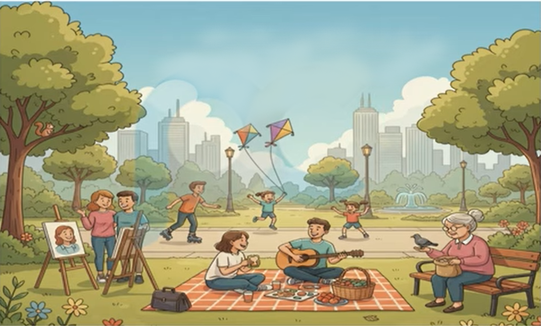 Park scene