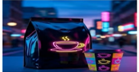Vibrant Neon/Pop-Art