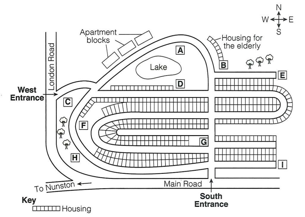 Map of Housing Complex